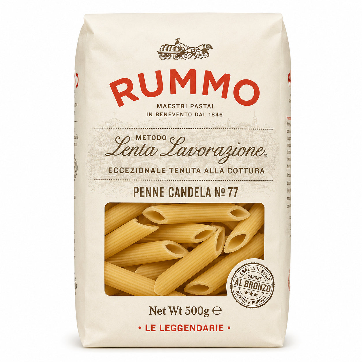 Paste Penne candela nr. 77 500g - Rummo