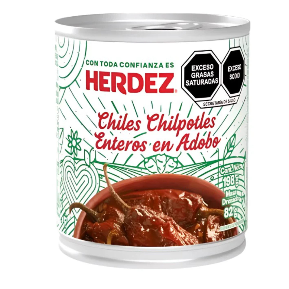 Ardei Chipotle in sos Adobo Herdez 198gr