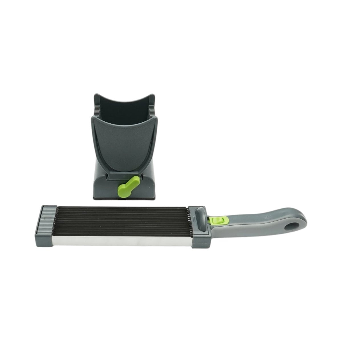 Feliator manual pentru carne cu 17 lame inox - taiere felii, fasii si cuburi 2/4 mm