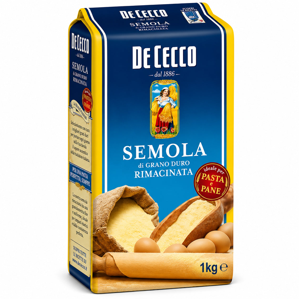 Semola rimacinata 1kg - De Cecco