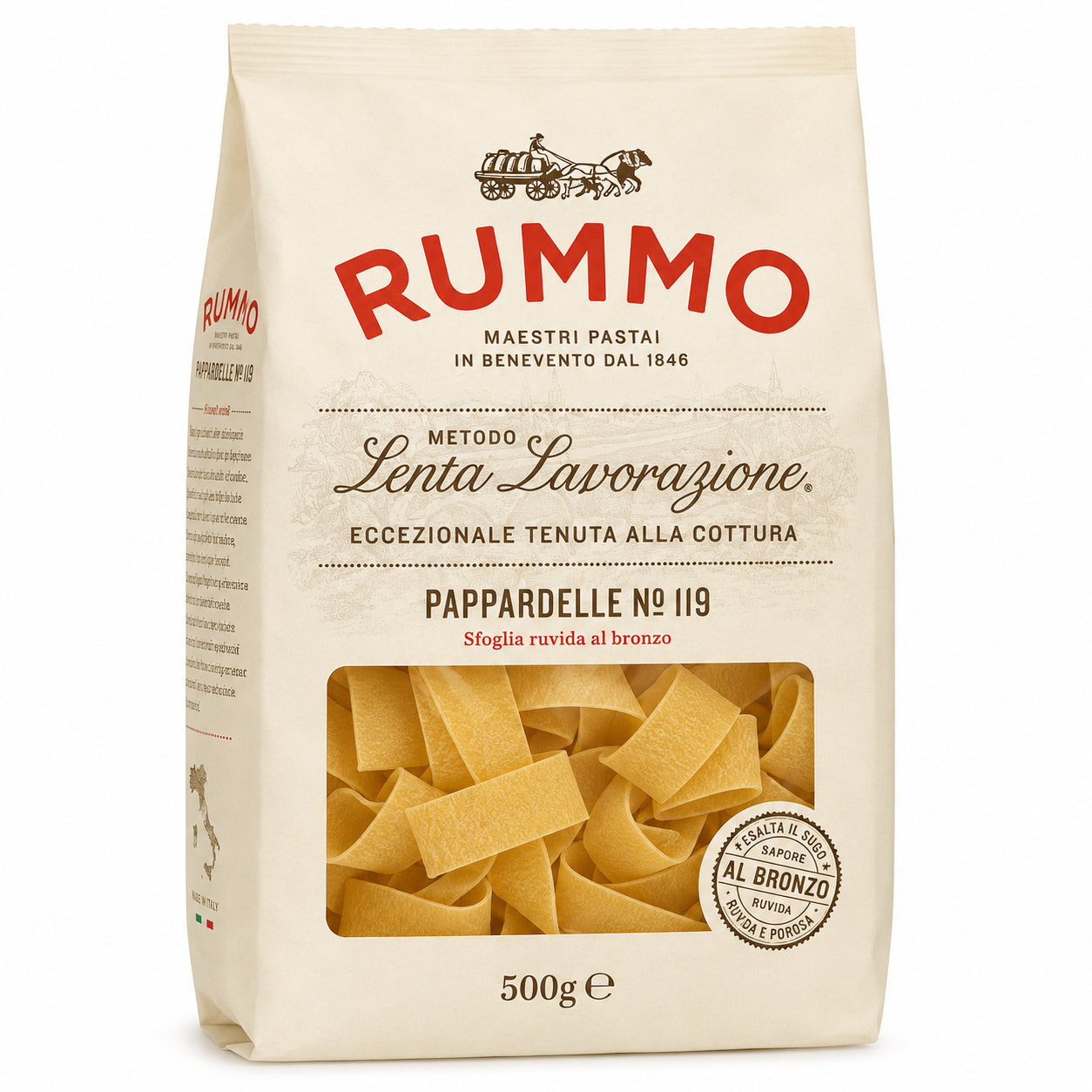 Paste Pappardelle din semola nr. 119 500g - Rummo