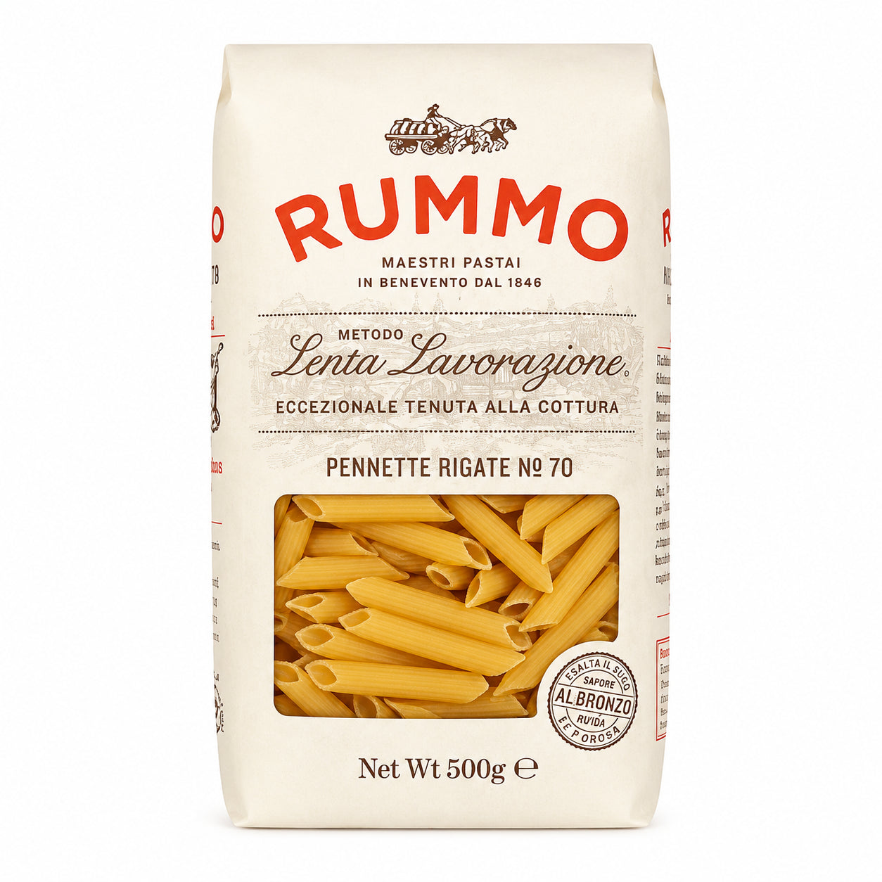 Paste Pennette rigate nr. 70 500g - Rummo