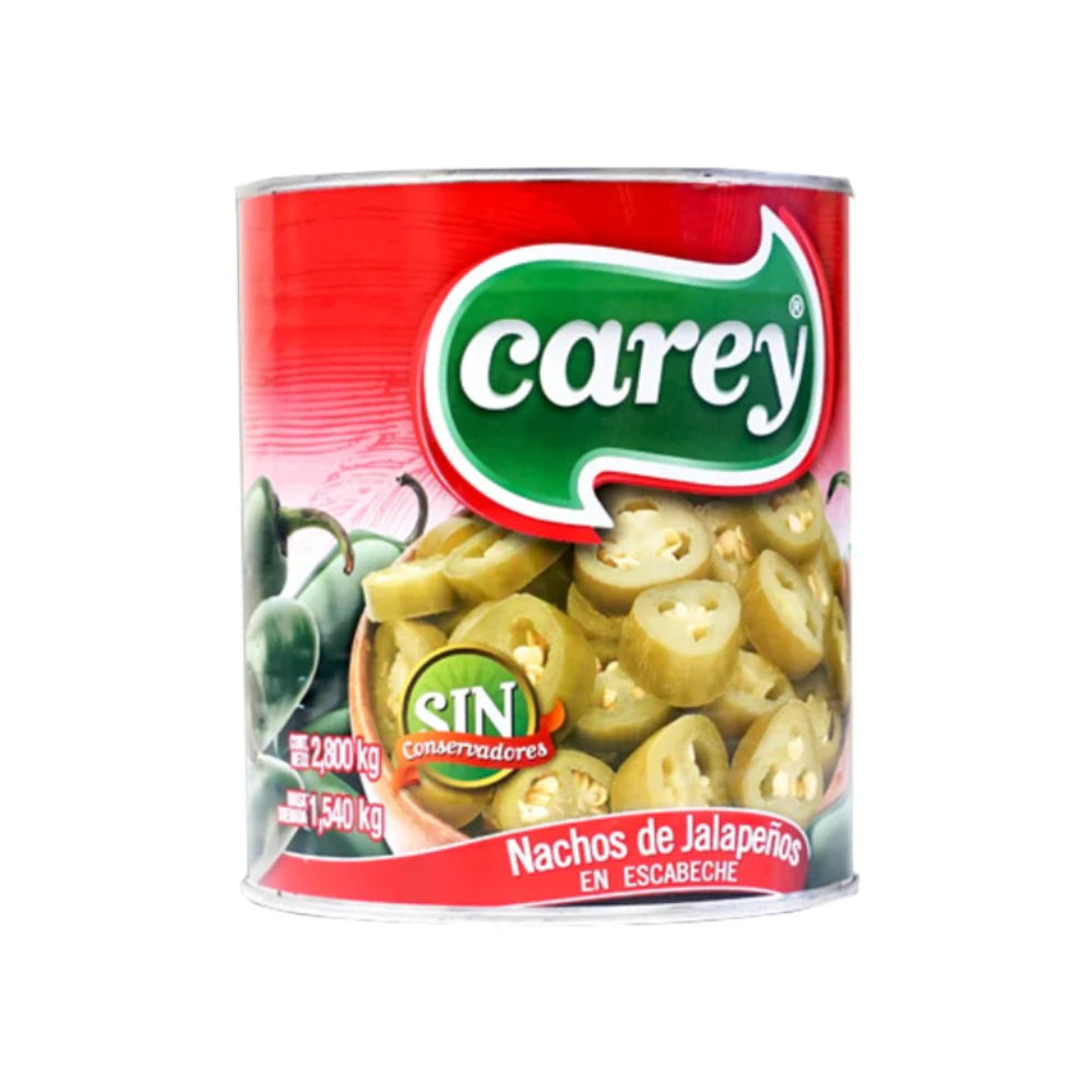 Ardei Jalapeno felii Nacho 2,8kg – Carey